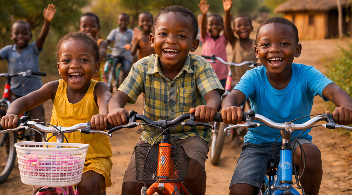 Afrika - Bisiklet Hediyesi